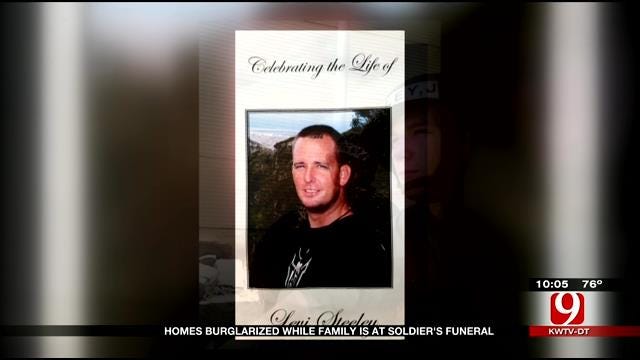 Homes Burglarized While Family Is At Soldier's Funeral