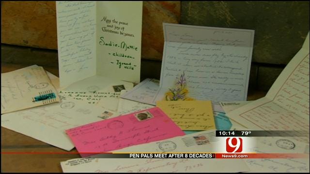 Pen Pals Meet After 80 Years Of Correspondence