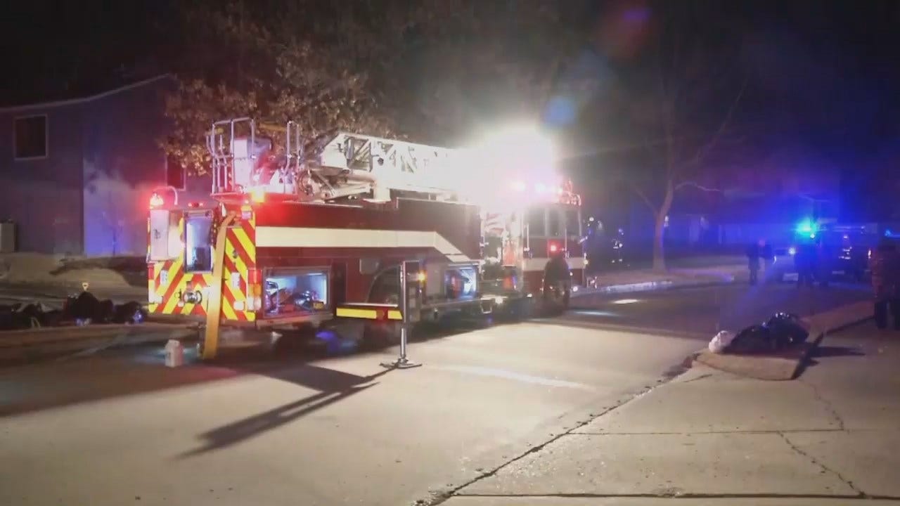 WEB EXTRA: Video From Scene Of Broken Arrow Condo Fire