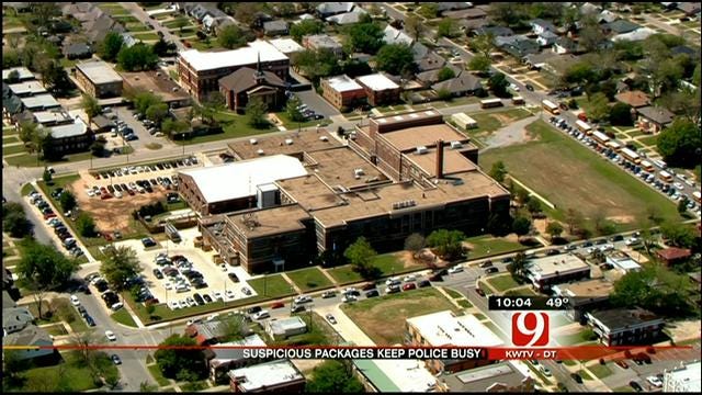 Multiple Calls Of Suspicious Packages Keep OKC Police Busy