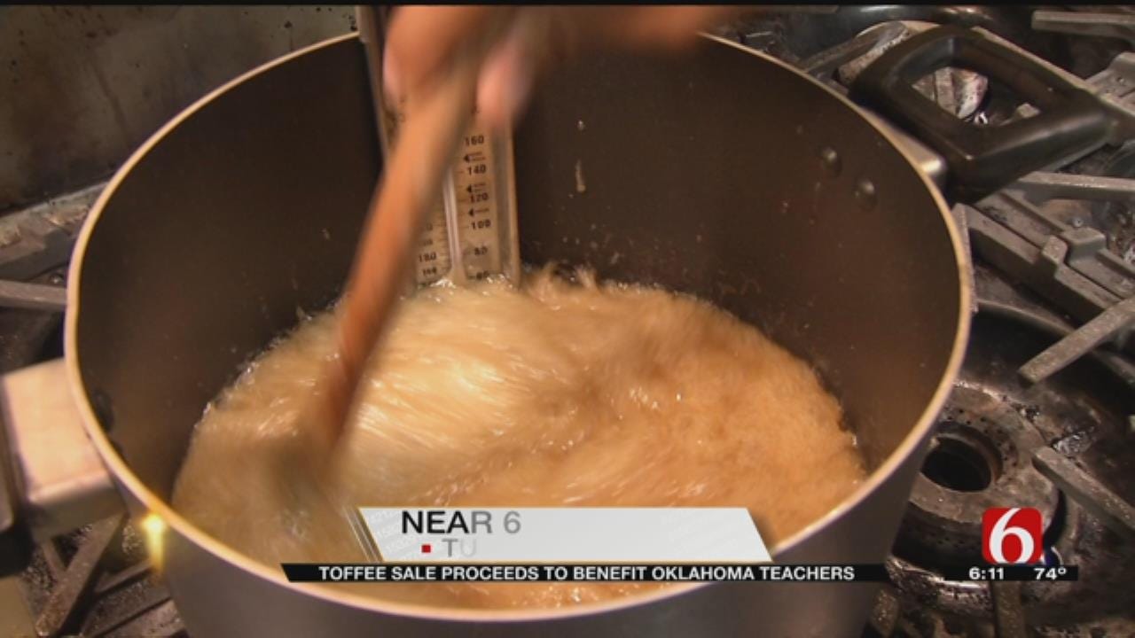 Tulsa Couple Bakes Toffee For Teachers