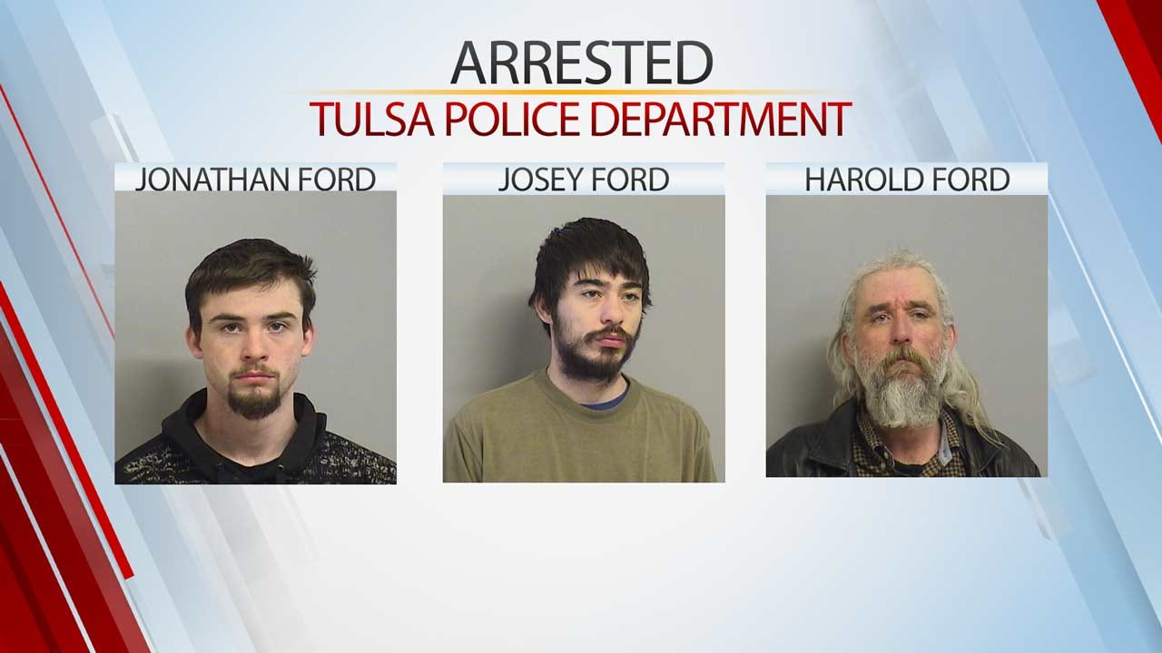 Tulsa Police Arrest 3 Family Members In Stolen Property Investigation
