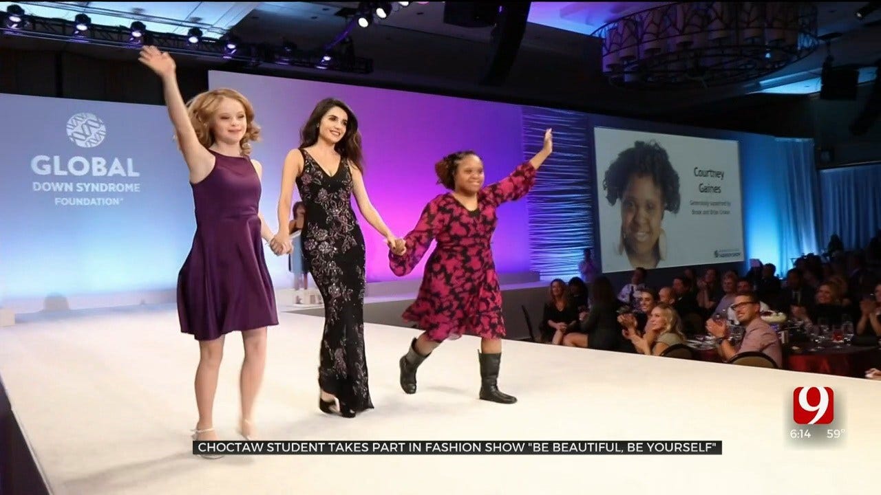 Choctaw Student With Down Syndrome Is First To Represent Oklahoma In Fashion Show