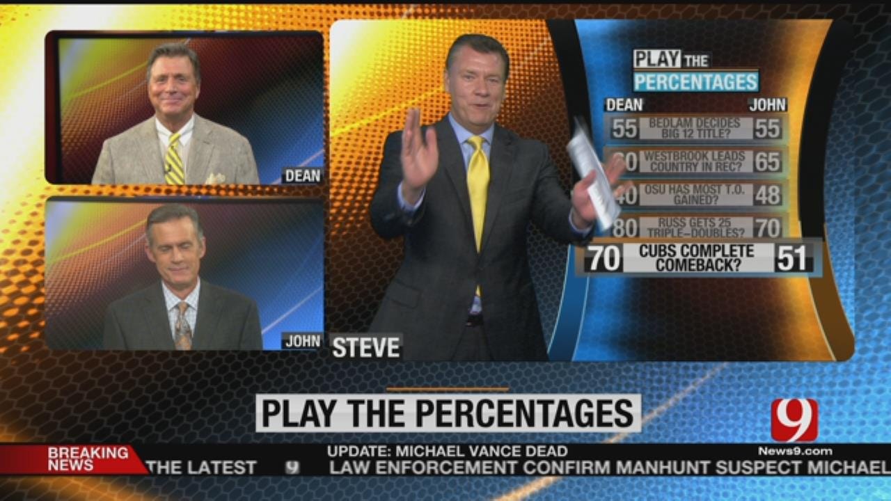 Picks And Play The Percentages