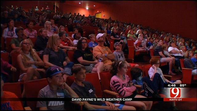 David Payne Hosts Wild Weather Camp At OK Science Museum