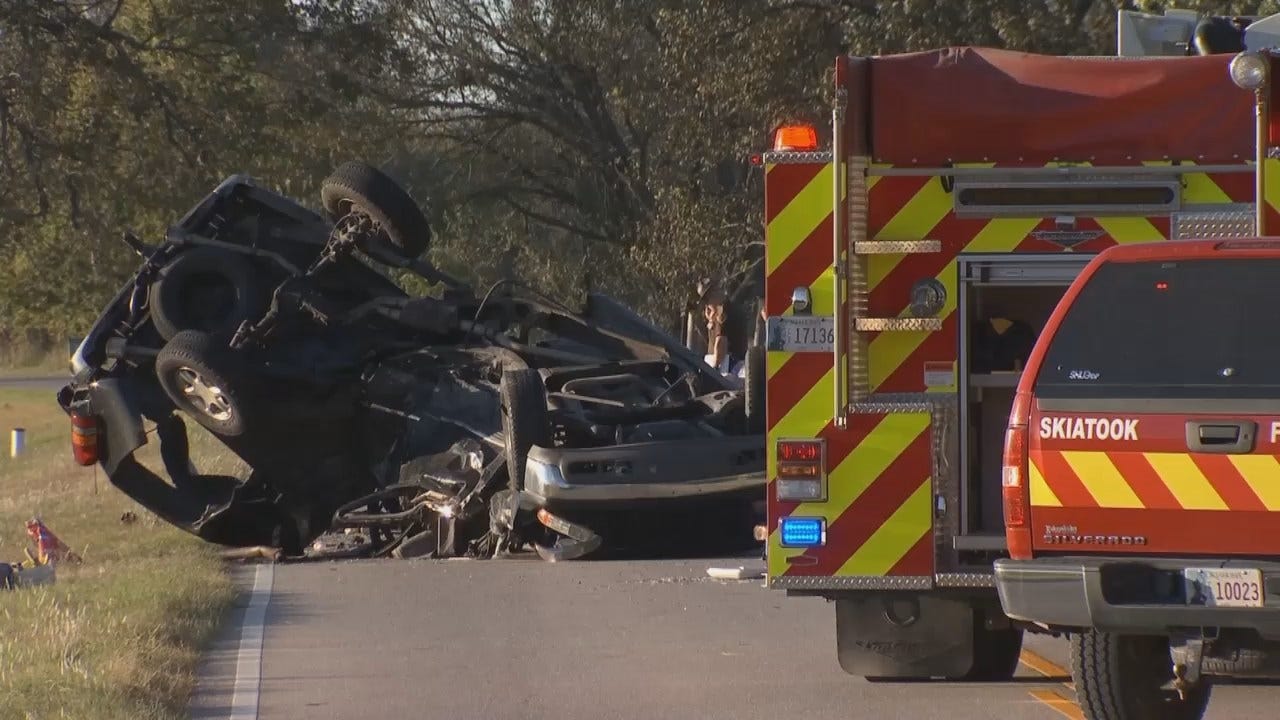 WEB EXTRA: Video From Scene Of Fatal Crash