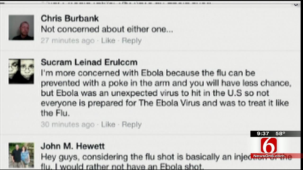 OK Talk: Are You More Concerned With The Flu Or Ebola?