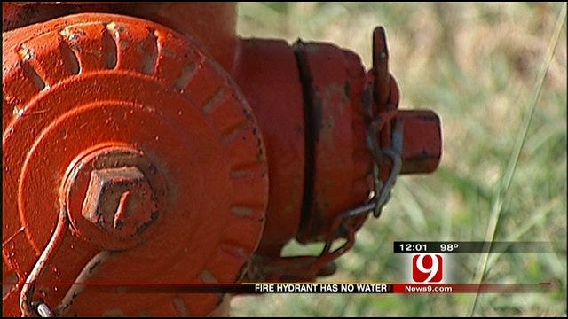 Despite Dry Hydrant, Man Praises Firefighters