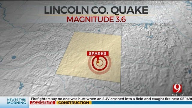 3.6 Magnitude Earthquake Shakes Lincoln County