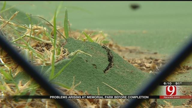 Renovated Memorial Park Already Shows Wear, Tear Before It Reopens