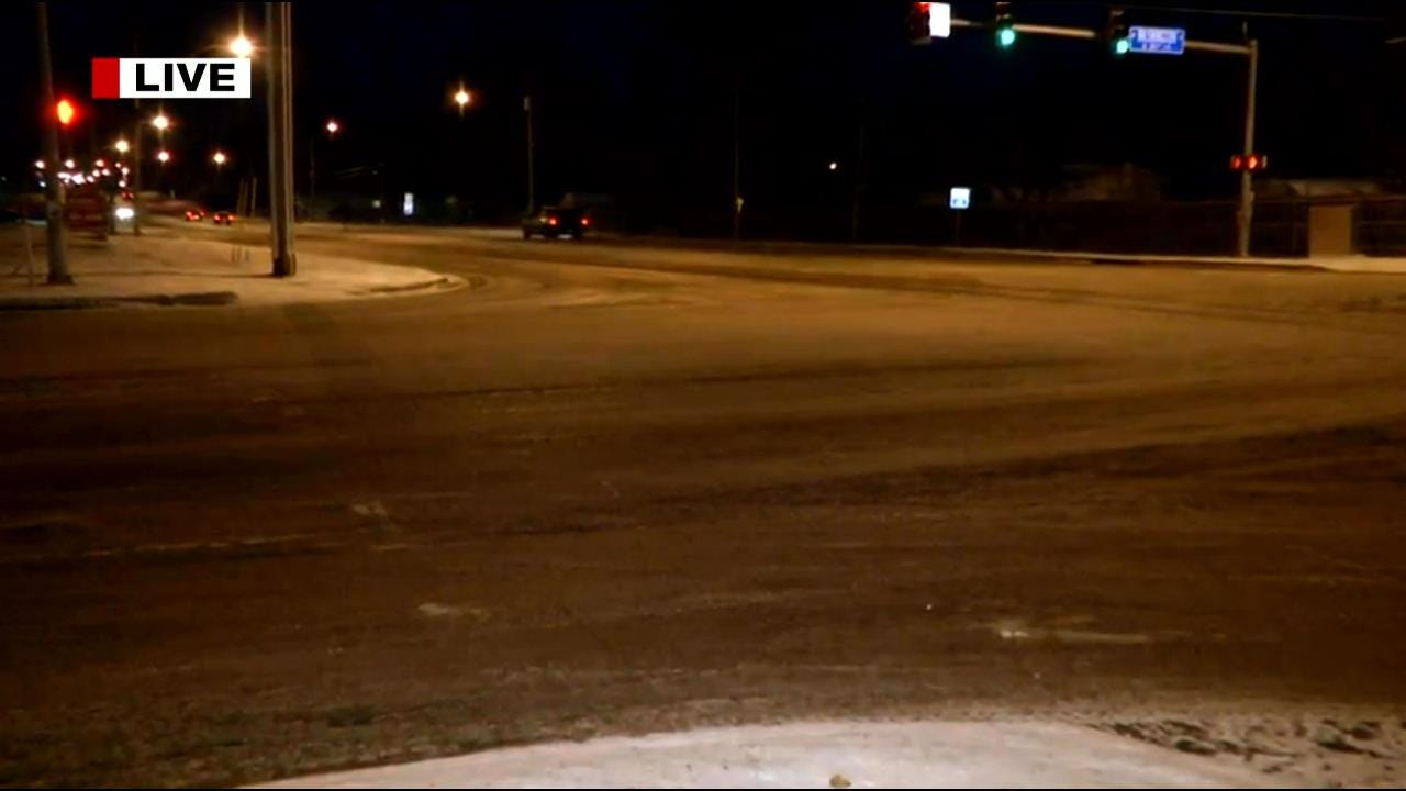 Tulsa Area Highways Clear, Neighborhood Streets Still Icy And Slick