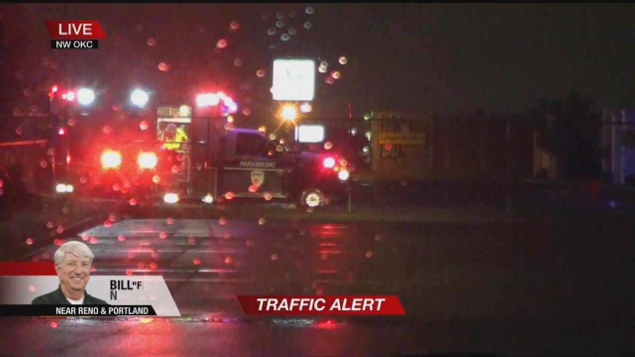 Crews Respond After Cyclist Struck By Semi In OKC