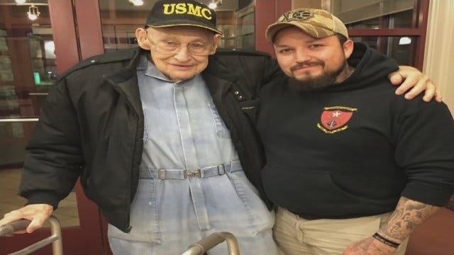 Afghan Veteran Spreads Message To Send Christmas Cards To WWII Vet