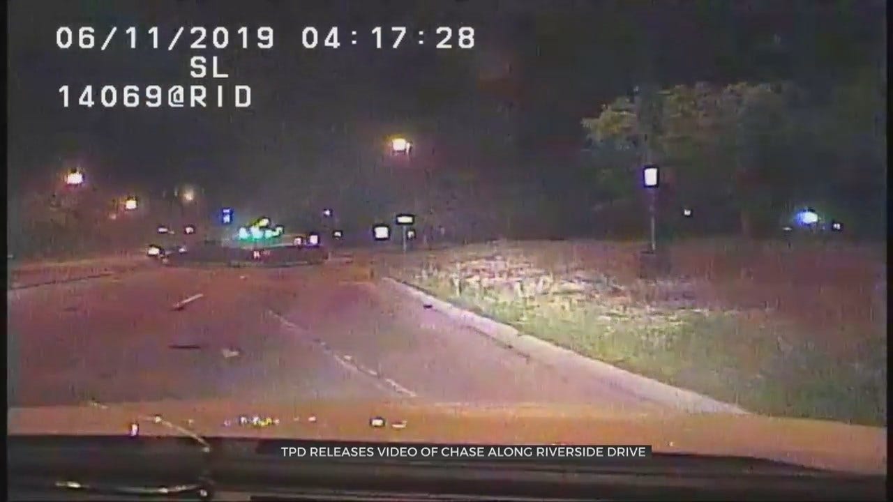 WATCH: TPD Chases Man Hauling Trailer