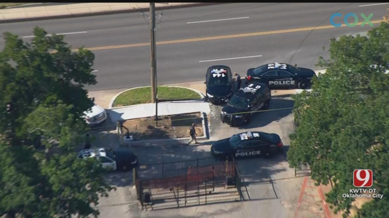 Bob Mills SkyNews 9 Flies Over Drive-By Shooting At NW OKC Apartment Complex