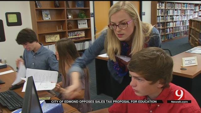 Edmond Opposes Sales Tax Increase For Teacher Raises