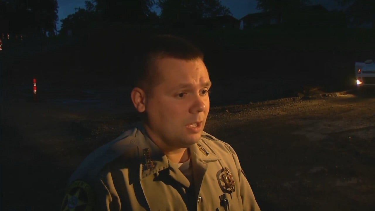 WEB EXTRA: Wagoner County Deputy Nick Mahoney Talks About Crash, Shooting