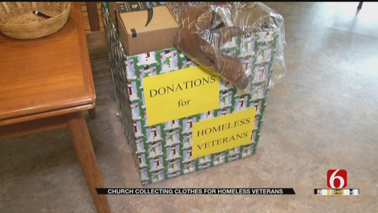 Tulsa Church Accepting Donations For Homeless Vets