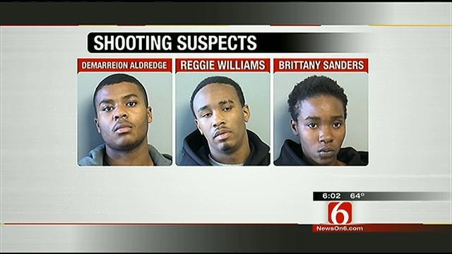 3 In Custody After 2 Fired Upon, 1 Hospitalized In Random North Tulsa Shootings