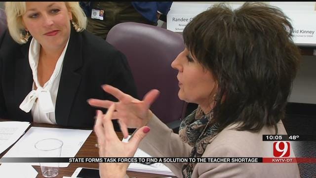 State Forms Task Forces To Find Solution For The Teacher Shortage