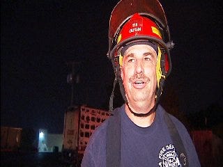 WEB EXTRA: Tulsa Fire Captain Jim Pritchord Talks About Truck Fire