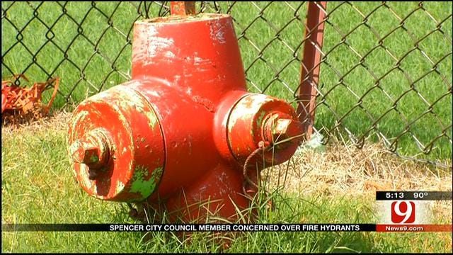 Council Member Fears For Spencer Safety Due To Faulty Fire Hydrants