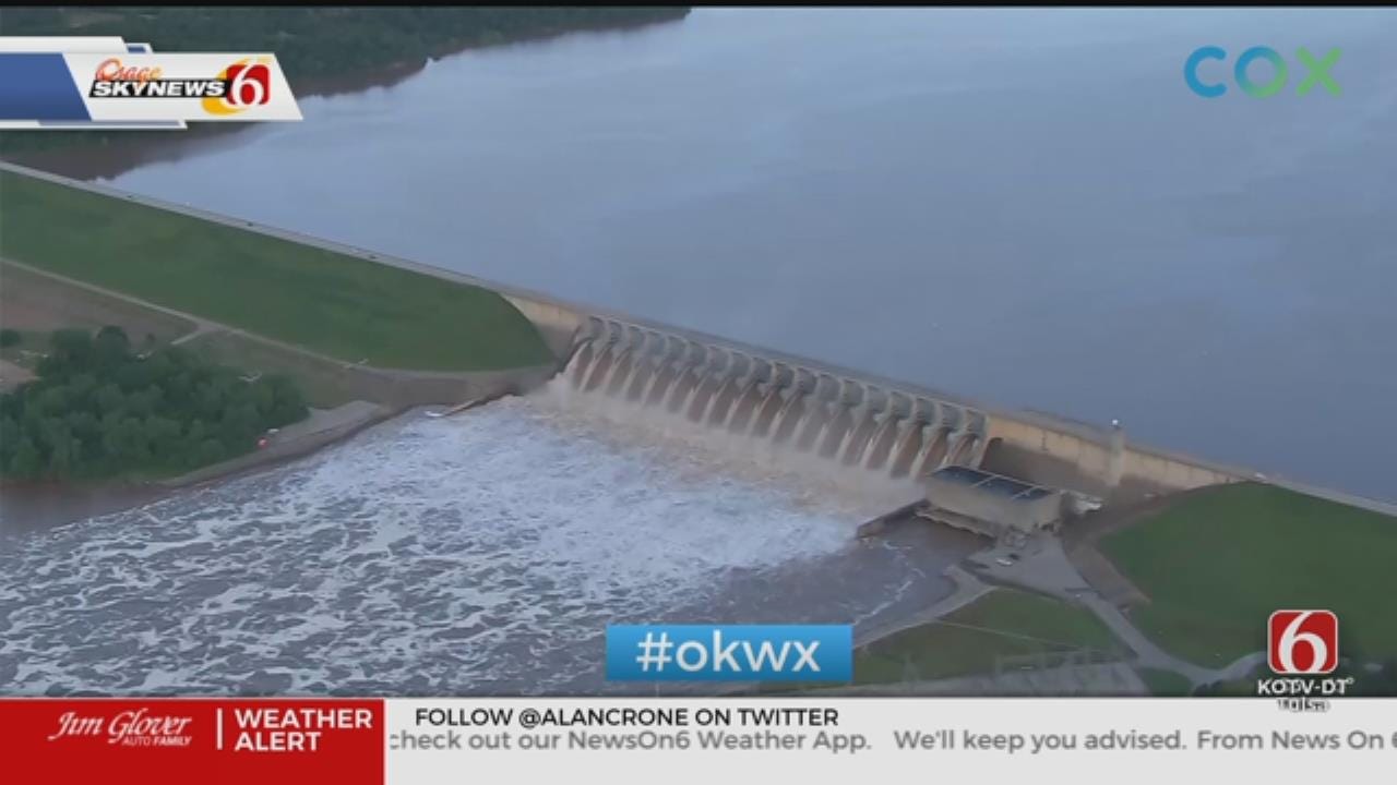 Keystone Dam Continues Releasing Water