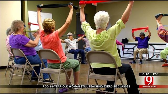 Red Dirt Diaries: Metro 89-Year-Old Teaches & Inspires In Workout Class