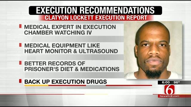 DPS Gives Suggestions To Improve Oklahoma's Execution Process
