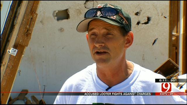 Man Accused Of Looting In Moore Fights The Charge