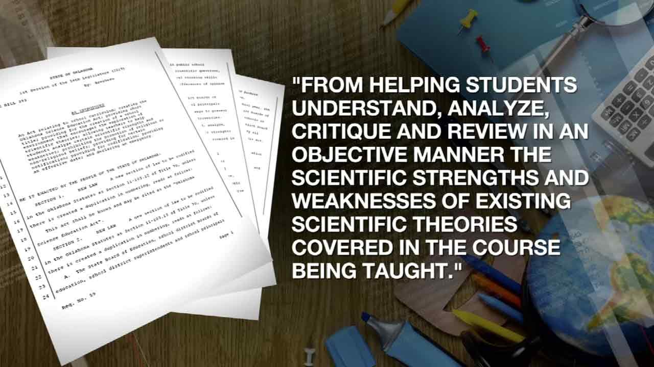 Controversial Proposed 'OK Science Education Act' Moving Through State House
