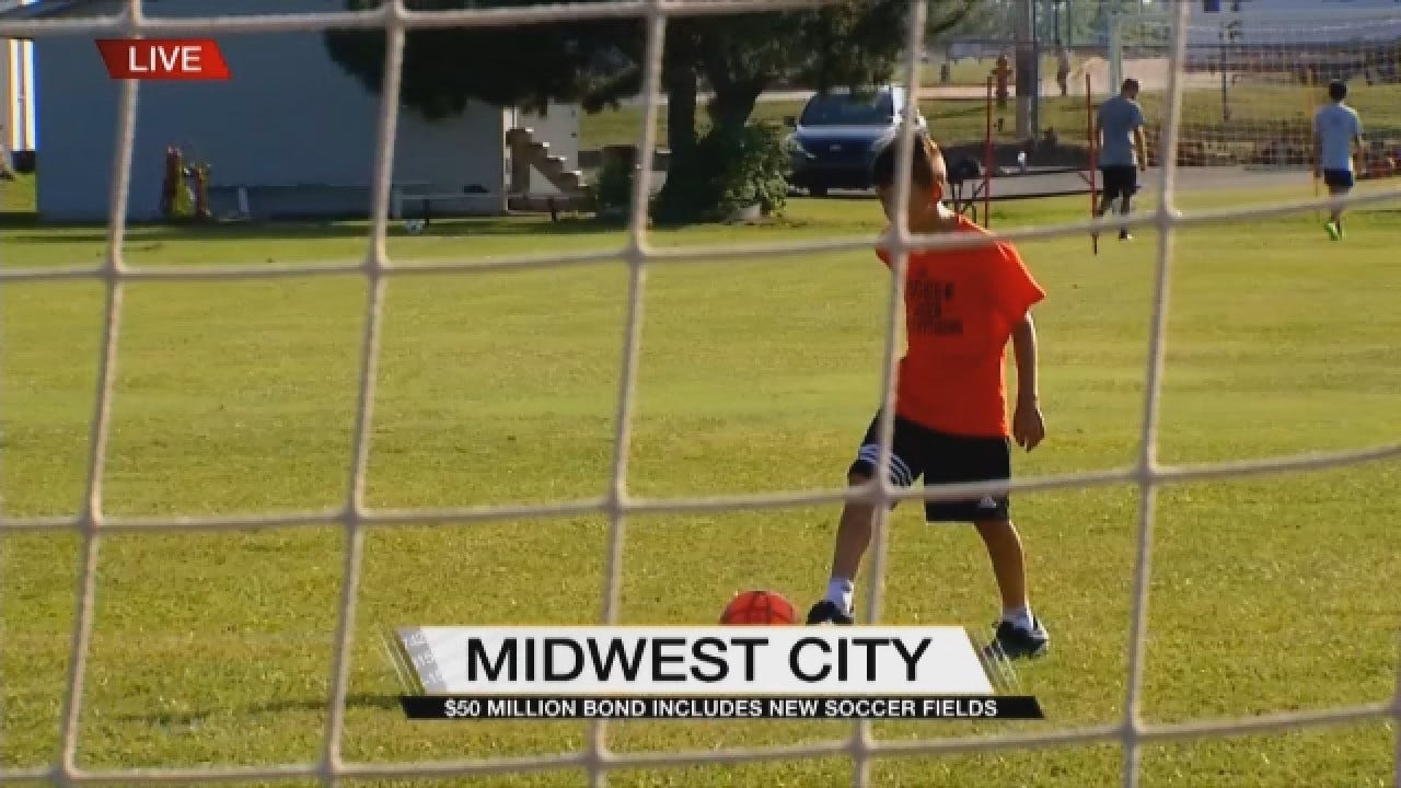 $50M Bond Package Includes New Soccer Fields In Midwest City
