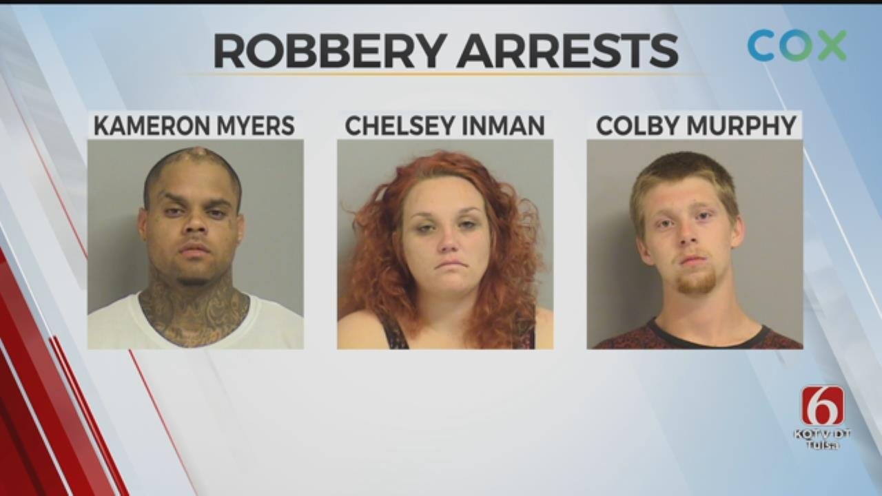 3 Tulsa Suspects Arrested, Accused Of Robbery, Kidnapping