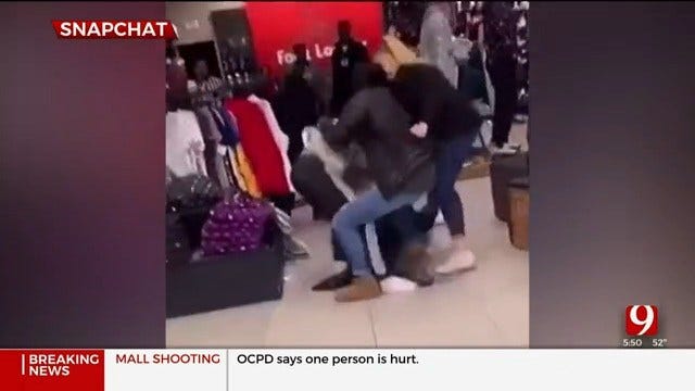 Social Media Video Of Fight Before Shooting At Penn Square Mall