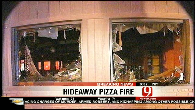 Fire Damages Popular Northwest OKC Pizza Place
