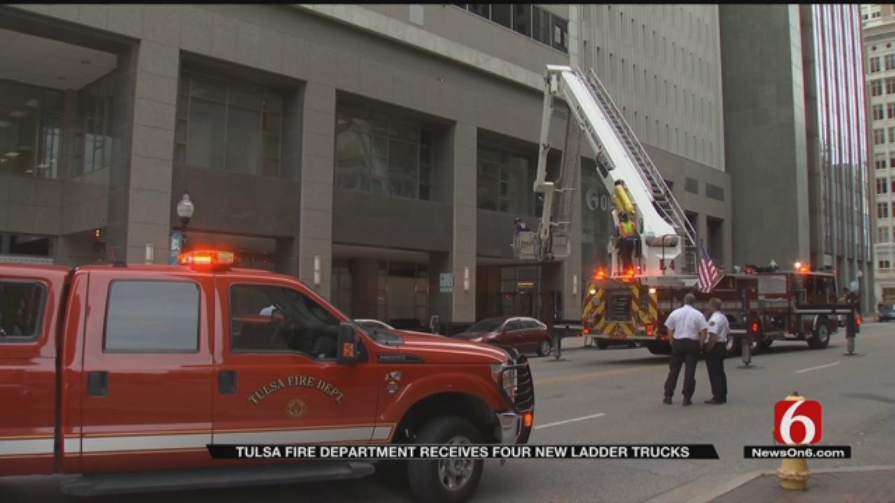 Tulsa Fire Department Spends Almost $5 Million For New Trucks