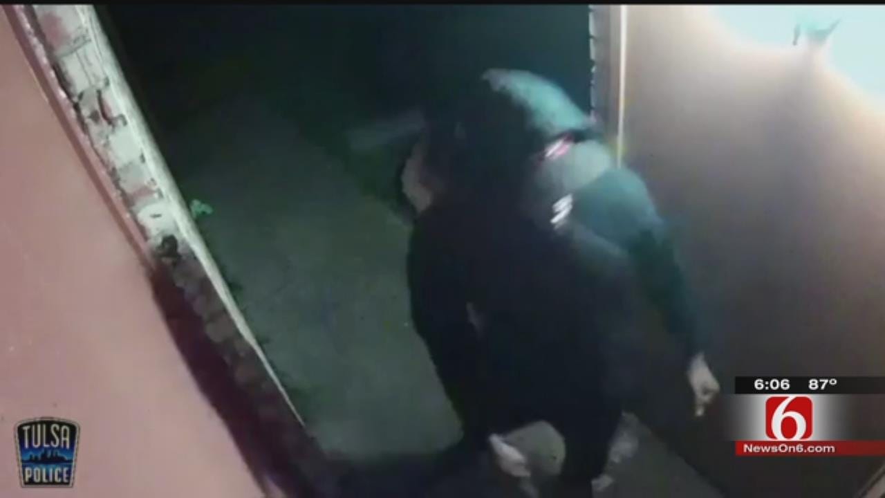 Surveillance Video Released From Tulsa Home Invasion, Shooting