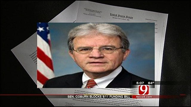 Senator Coburn Blocks 9/11 Funding Bill