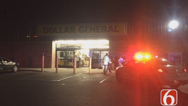 Tess Maune Reports From An Attempted Armed Robbery At Tulsa Dollar General