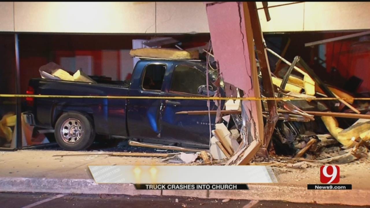 Pastor Shocked, But Grateful After Truck Plows Into Norman Church