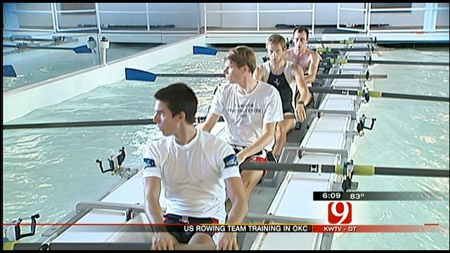 USA Rowing Team Trains In OKC, Prepares For 2012 Olympics Game