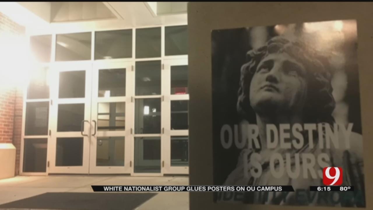 White Nationalist Posters Raise Ire At OU