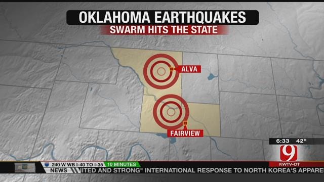 Multiple Earthquakes Rattle Oklahoma Overnight