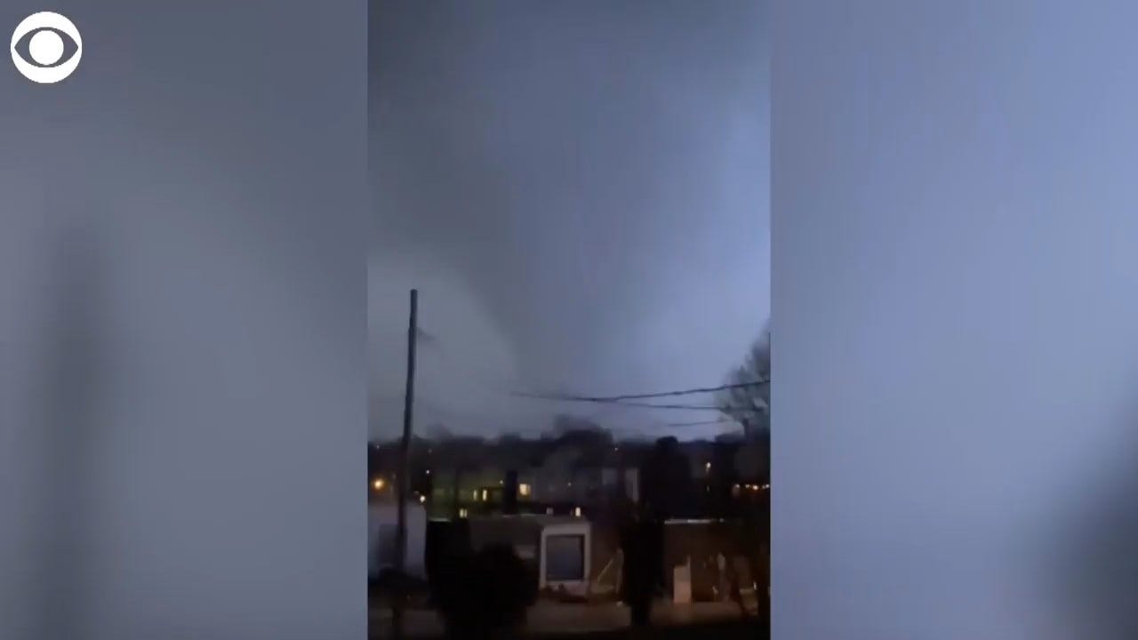 WATCH: Tornado Sweeps Through Nashville Area