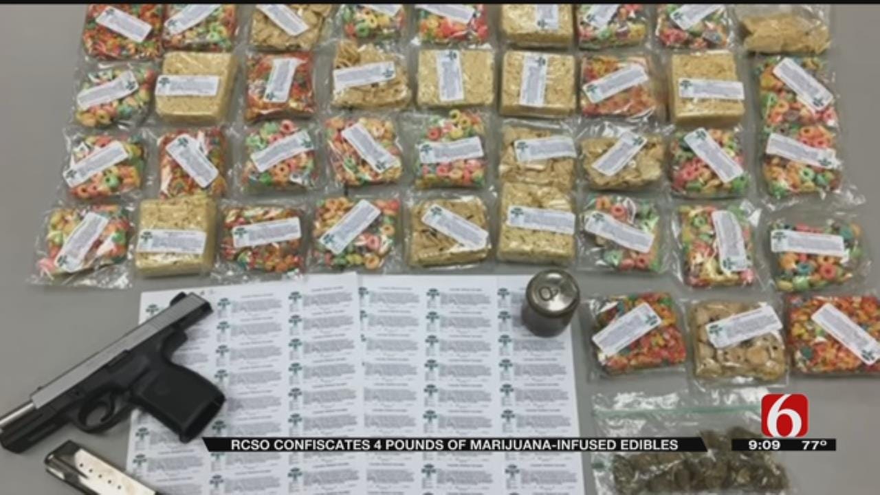 4 Pounds Of Marijuana-Infused Candy, Cereal Seized In Rogers County
