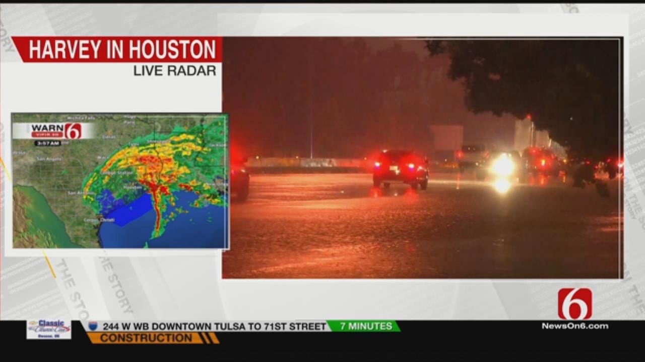 Houston Drivers Dealing With Widespread Flooding
