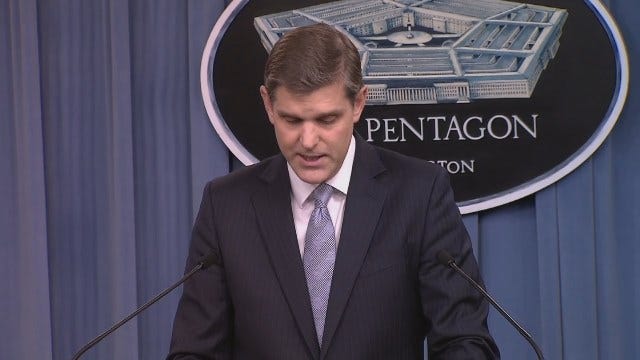 WEB EXTRA: Pentagon Spokesman Peter Cook Talks About Soldier's Death