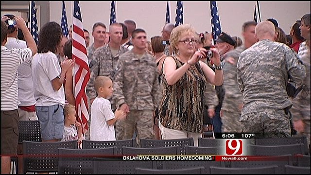 ONG Troops Return Home From Afghanistan