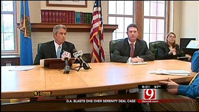 Pottawatomie County District Attorney Blast DHS's Handling Of Serenity Deal Case