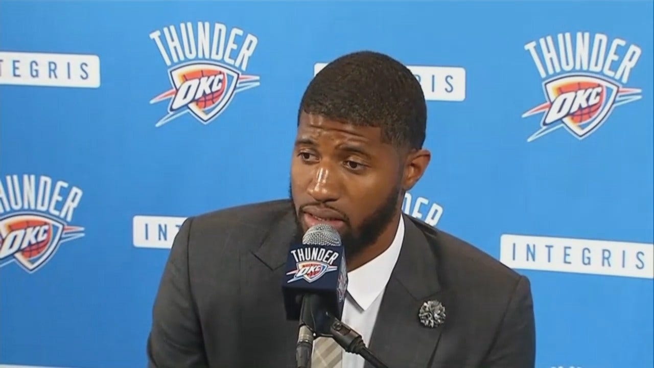 George During Presser: 'Me And Russ Have Something To Build'